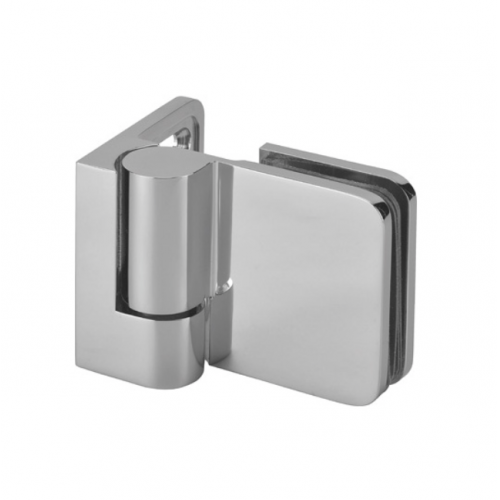 Wall Mount Offset Back Plate Self Rising Shower Hinge