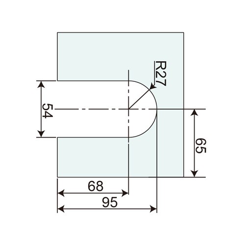 Floor Lock Patch Fitting (APF-035C)