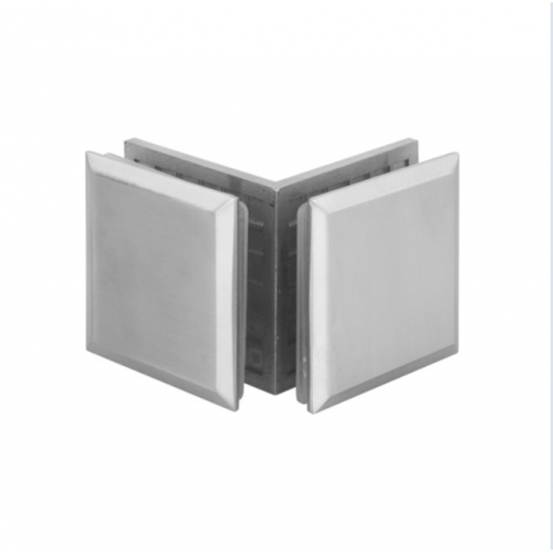 Glass to Glass Double Sided L Shape 90° Fixed Bracket (GC90-C2-ST)