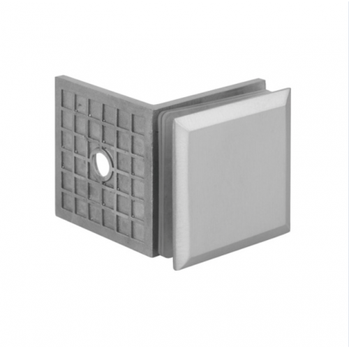 Glass to Wall Bevel Edge L Shape 90° Fixed Bracket