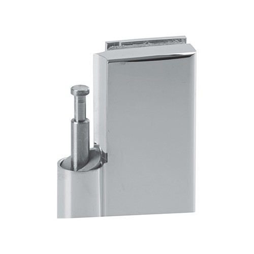 180° Glass to Glass Rectangular Self Rising Hinge