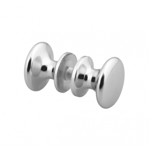 Brass Classic Style Round Double Pull Knob (SK-01)