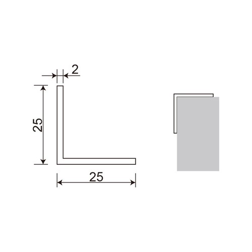 Aluminum Angle Extrusion