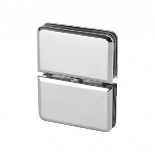 360° Glass to Glass Square Corner Cut-Out Pivot Hinge