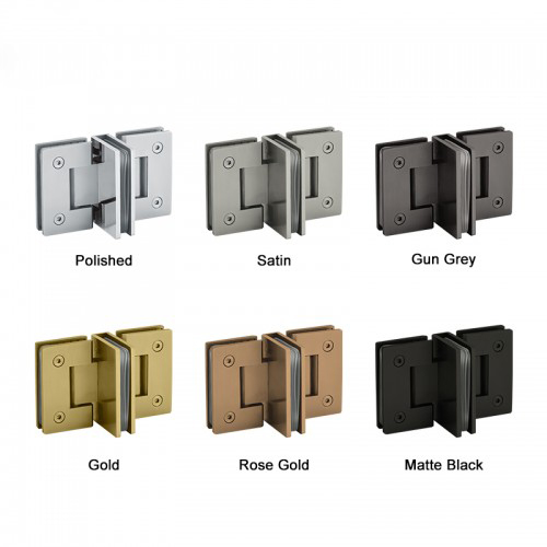 Glass to Glass 90° Shower Hinge (SHL-A3-ST)