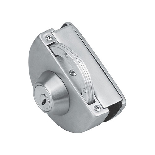 Stainless Steel No Glass Cutout Glass to Glass Lock (LHL-038)