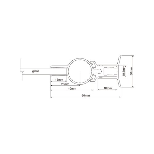 Aluminum Shower Lift Hinges