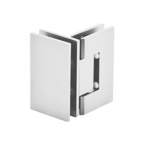 90° Glass to Glass Shower Hinge (SHL-BL)