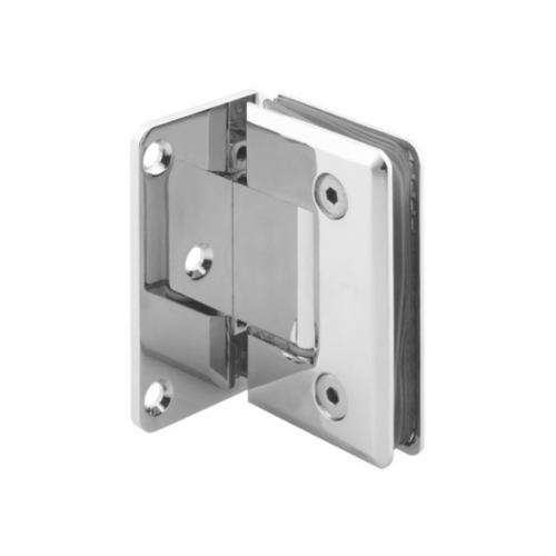 Corner Offset L Shape Full Back Plate Shower Hinge (SHT-C3)