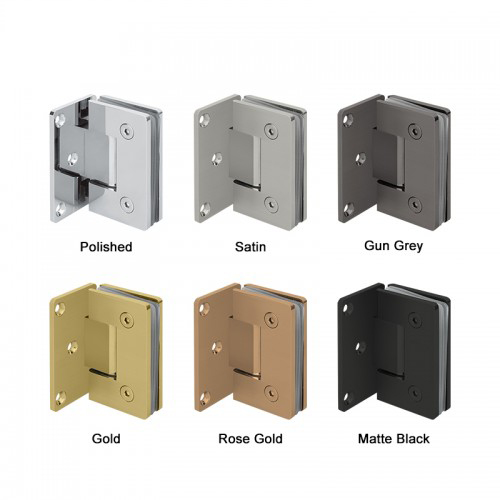 Glass to Wall L Shape 90° Shower Hinge (SHT-A3-ST)