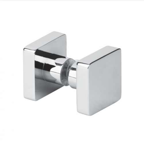 Brass Modern Style Rectangular Double Pull Knob (SK-39)
