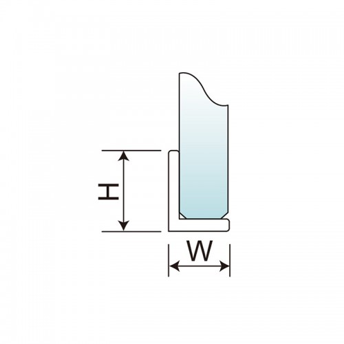 Glass Door Ultra-Clear PVC Seal (PS-82)