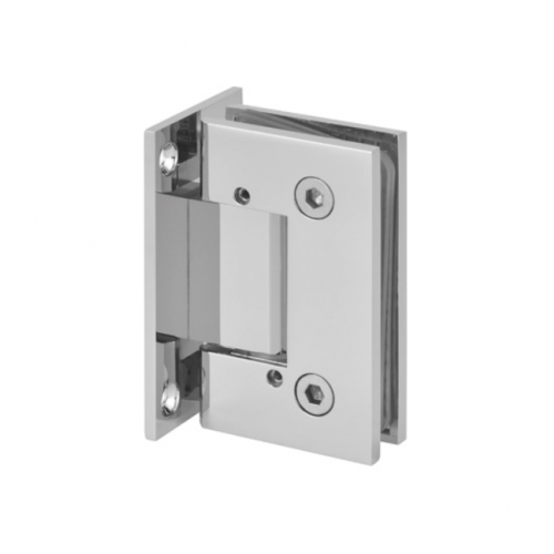 Wall Mount T Shape Full Back Plate Shower Hinge (SHT-B-AD)
