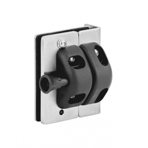 90° Glass-to-Wall or Post Magnetic Safety Gate Latch & Keeper