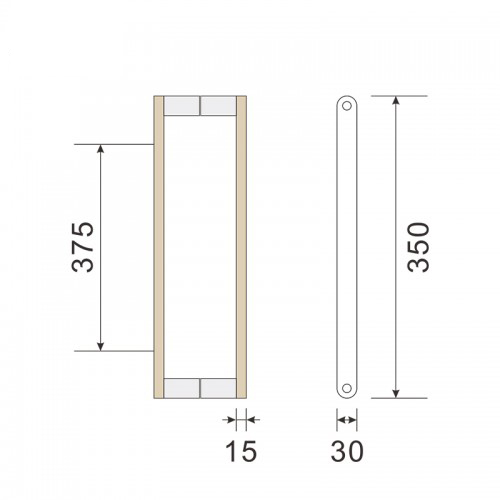 Sauna Handle (DH-917)