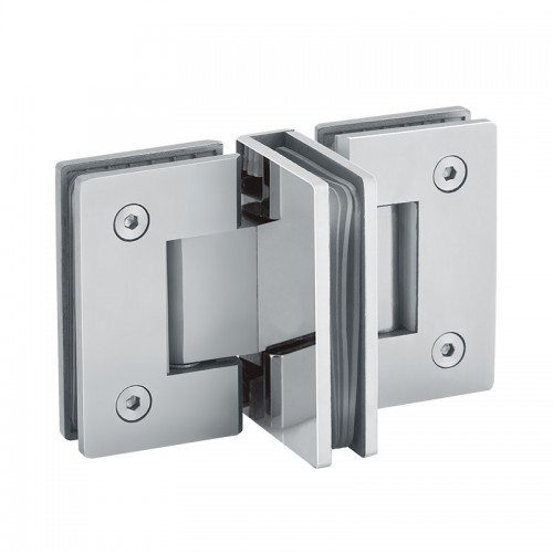 Glass to Glass 90° Shower Hinge (SHL-A3-ST)
