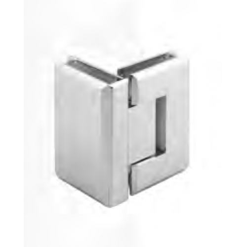 Glass to Glass 90° Shower Hinge (SHL-CS)