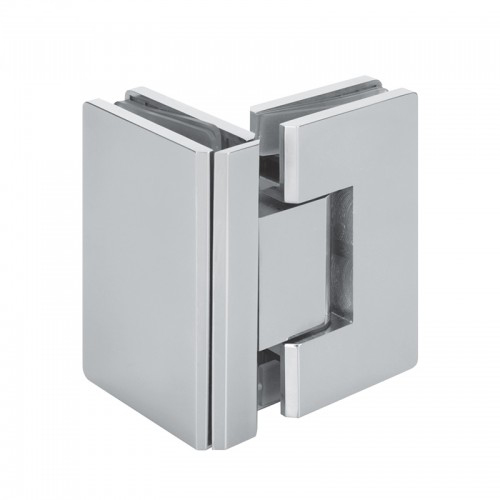 Glass to Glass 90° Shower Hinge (SHL-A1-ST)