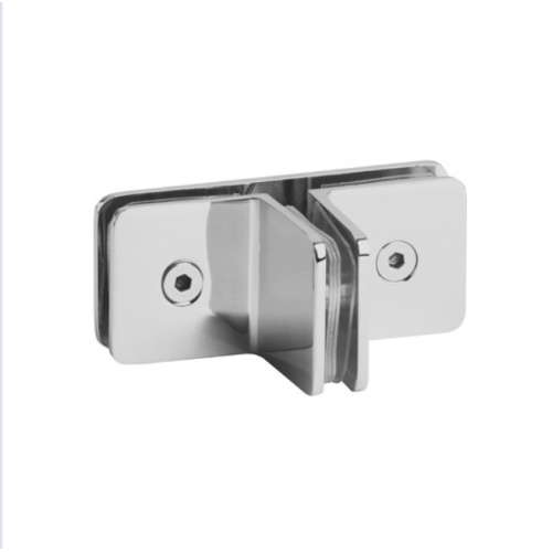 Wall Mount Three-Way Glass to Glass Fixed Bracket