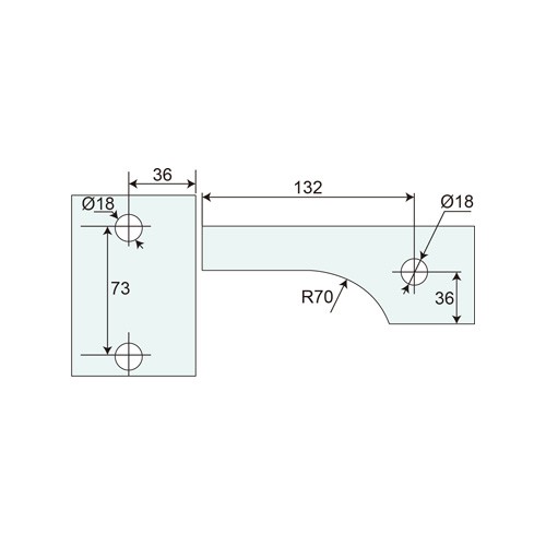 Pivot Patch Fitting (APF-M508)