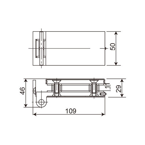 Square Edge Free Swing Door Hinge of Lever Lockset