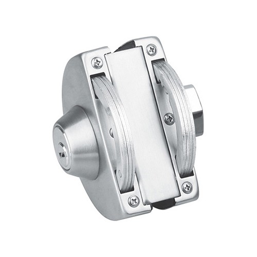 Stainless Steel No Glass Cutout Glass to Glass Lock (LHL-029)