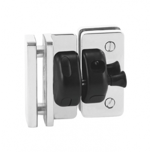 90° Glass-to-Glass Magnetic Safety Gate Latch & Keeper
