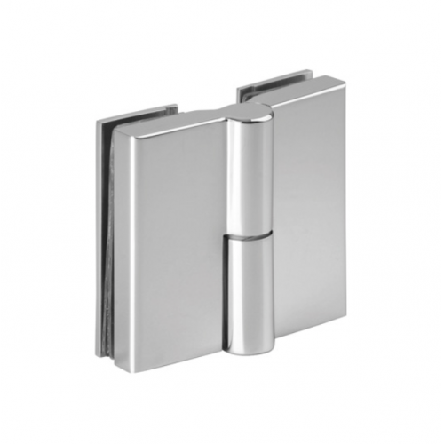 180° Glass to Glass Rectangular Self Rising Hinge