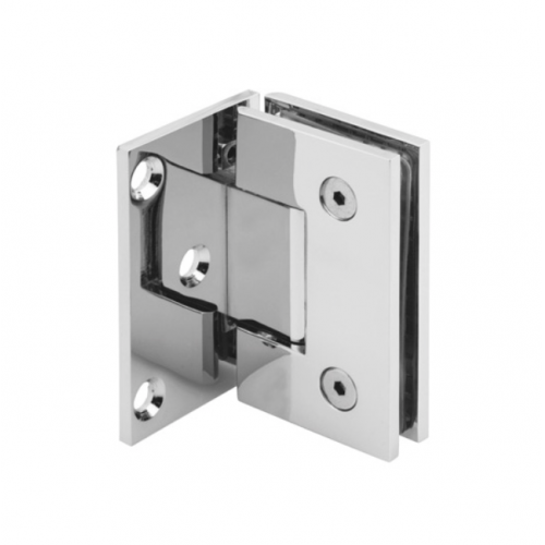 Corner Offset L Shape Full Back Plate Shower Hinge (SHT-B3)