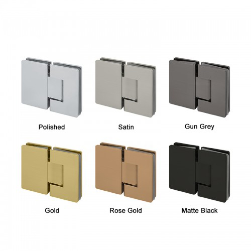 Glass to Glass 180° Shower Hinge (SH180-A-ST)