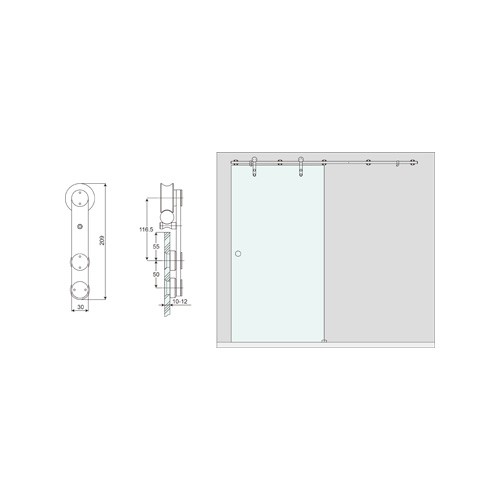 Sliding Door Roller (OF-A-1B)