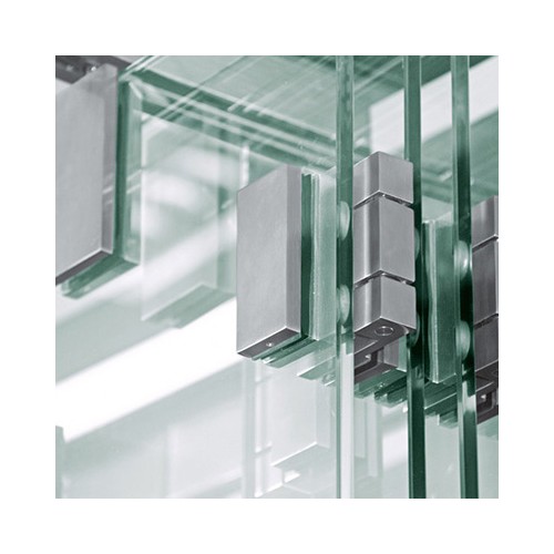 Glass to Glass Hinge of Folding Systems