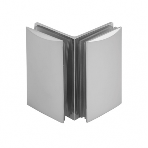 90° Double Sided Glass to Glass Fixed Bracket