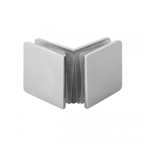 Glass to Glass Double Sided 90° L Shape Fixed Bracket