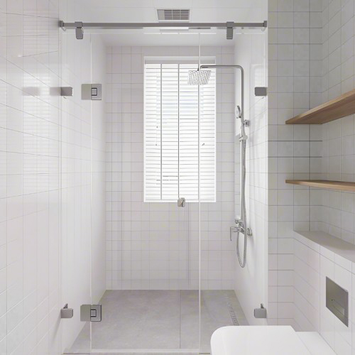 Glass to Glass 180° Shower Hinge (SH180-A-ADC)