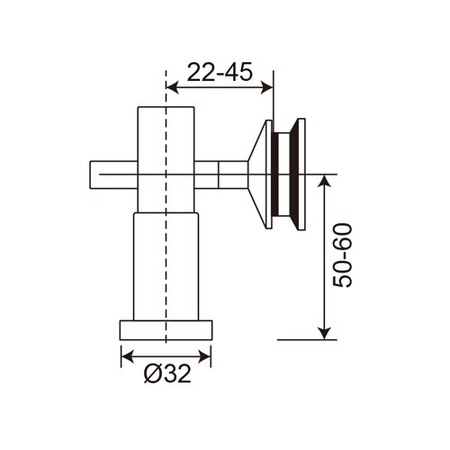 Stainless Steel Glass Angle Bracket (OF-G-12)