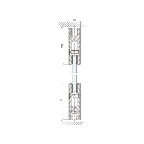 Glass Door Bottom Rail