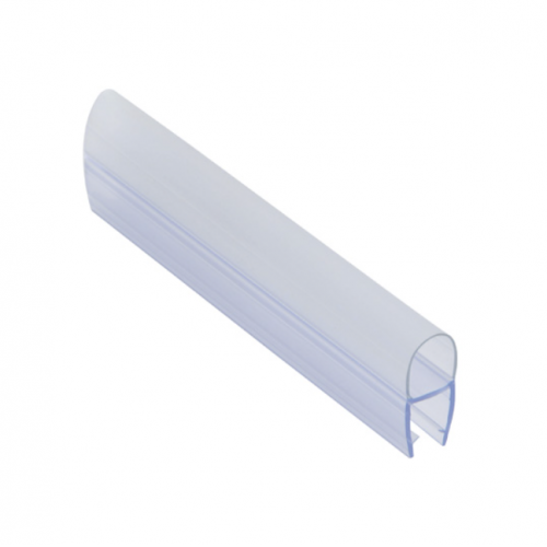 6-12mm Large Glass Door PVC Seal - No Glue Required