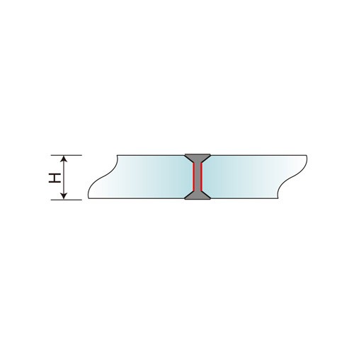 Shower Room Glass Door Adhesive PVC Seal