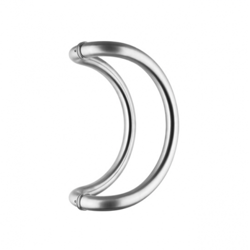 Semicircle Shape Cylinder Glass Door Pull Handle