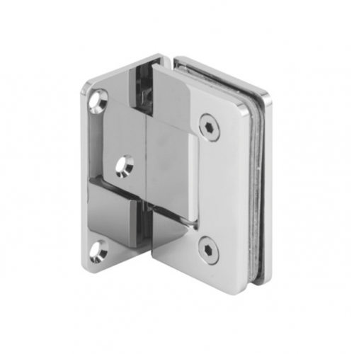 Corner Offset L Shape Full Back Plate Shower Hinge (SHT-A3)