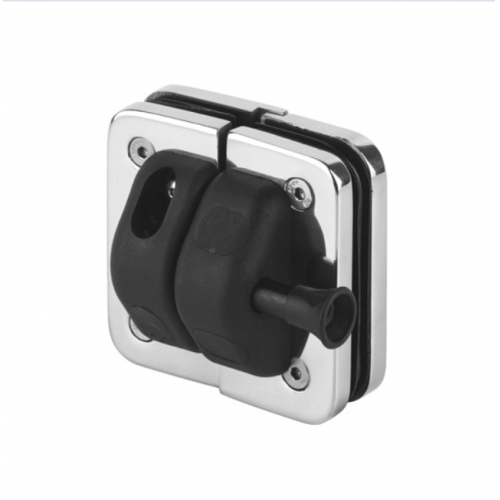 180° Glass-to-Glass Magnetic Safety Gate Latch & Keeper