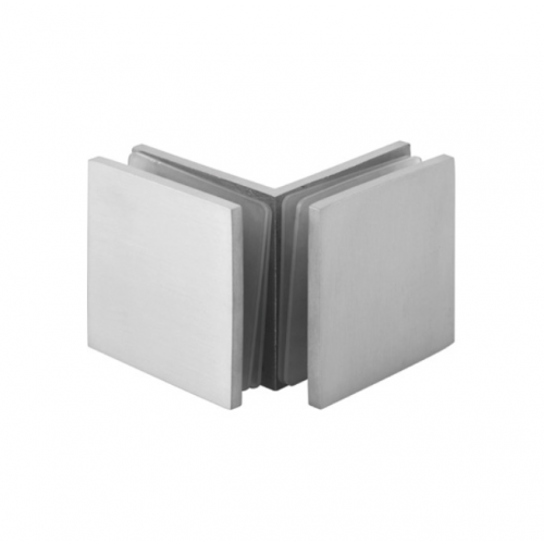 Glass to Glass Double Sided L Shape 90° Fixed Bracket (GC90-B2-ST)