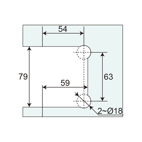 Center Lock Patch Fitting