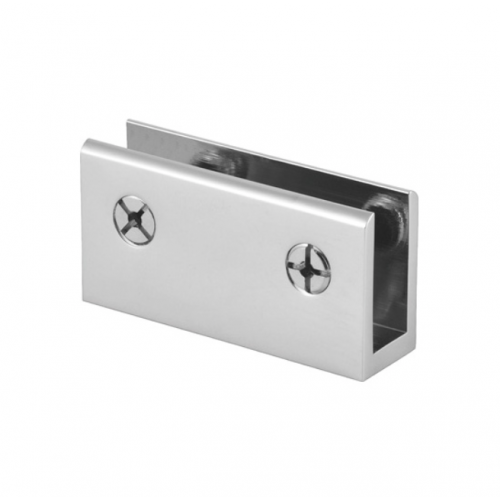 Brass Bevel Edge Rectangular Shelf Bracket