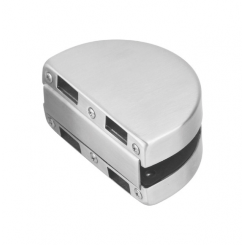 Stainless Steel No Glass Cutout Glass to Glass Lock (LHL-029)