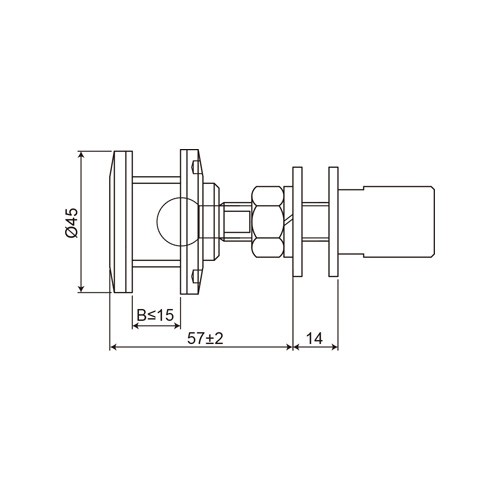 Glass≤15mm Spider Routel (TG-T01S)