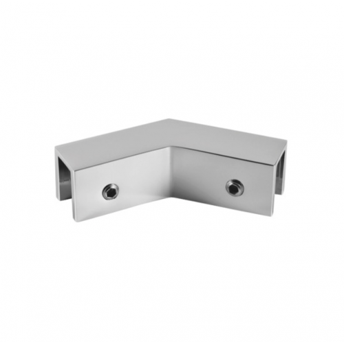 Brass 135° Glass Shelf Clamp (SF-M007)