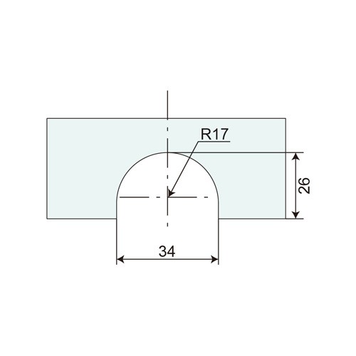 Glass to Wall Patch Fitting (APF-012B)