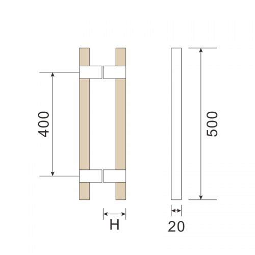Sauna Handle (DH-915)
